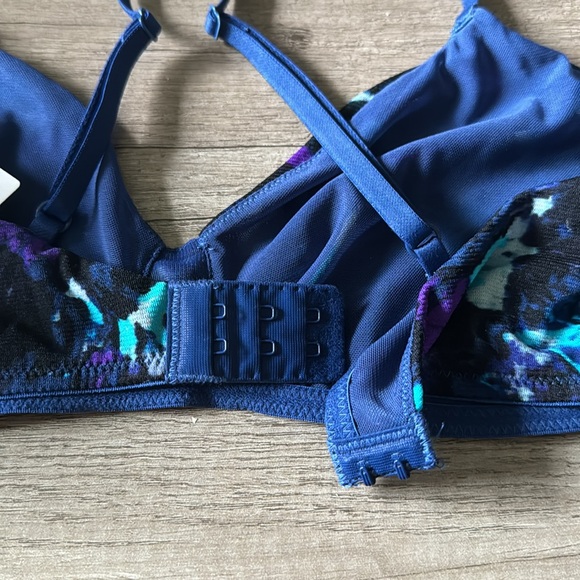 NWT On Gossamer Next To Nothing Bralette, Size Medium, Wind Blosson - Picture 7 of 7